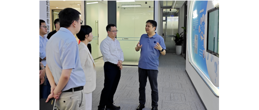 【政企研讨 | 市药械办领导一行调研深港evo真人视讯】