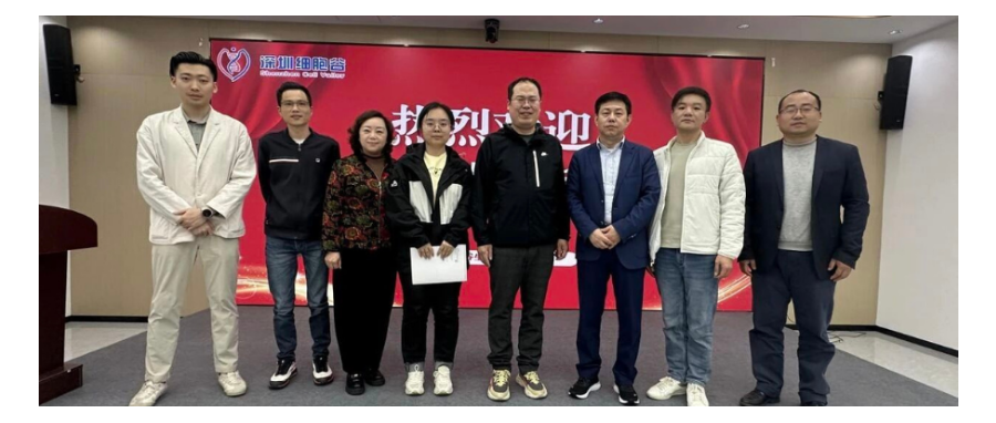 中国医学科学院肿瘤医院深圳医院医务部副部长吉勇一行莅临深圳evo真人视讯研讨访问
