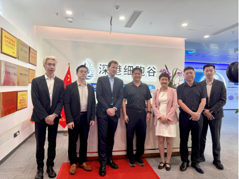 国际合作｜默克中国总裁Rogier Janssens到访深港evo真人视讯