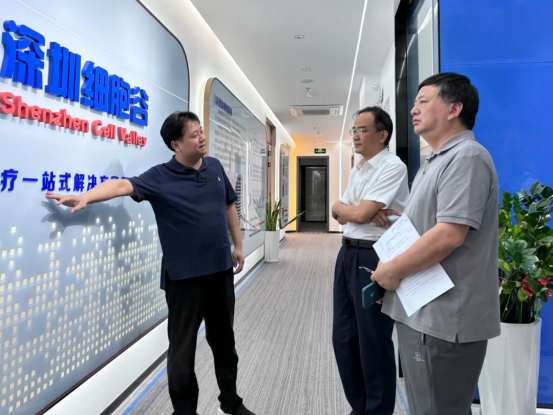 Pingshan District CPPCC Vice Chairman Wen Jianxin Leads Delegation to Survey Shenzhen Cell Valley