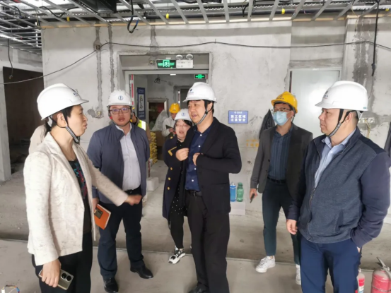 Brief News | Wang Ning, First-Level Researcher of the Shenzhen Science and Technology Innovation Commission, and Delegation Visit Shenzhen Cell Valley to Inspect Construction Progress